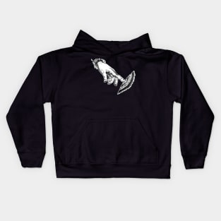 Black and Poisonous Kids Hoodie